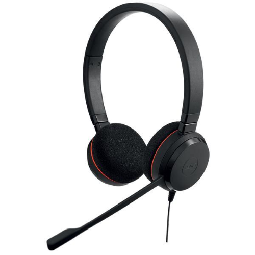Jabra Evolve 20, Cablato, 150 - 7000 Hz, Ufficio, 132 g, Auricolare, Nero